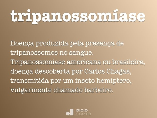 tripanossomíase