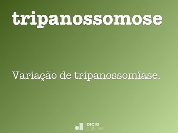 tripanossomose