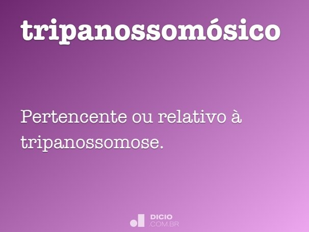 tripanossomósico