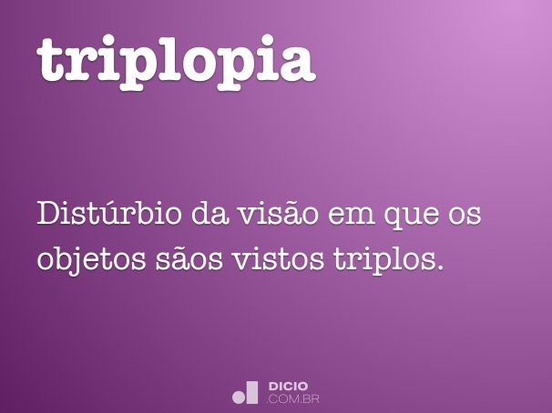 triplopia