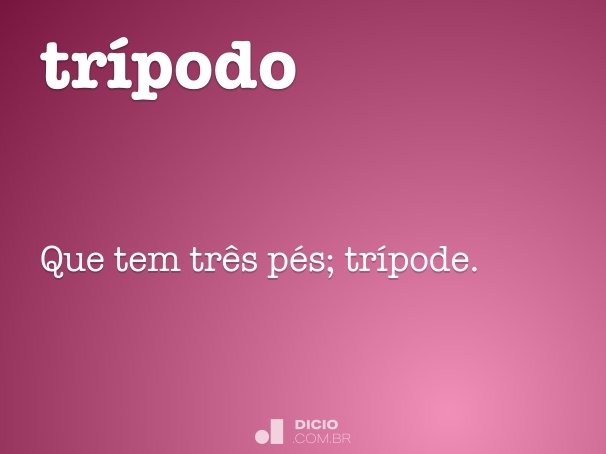 trípodo