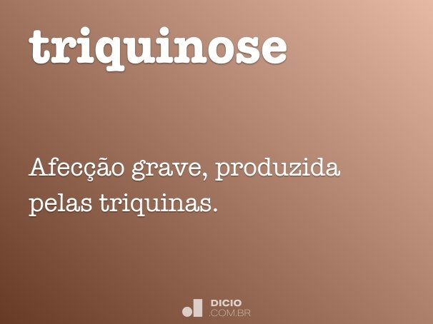 triquinose