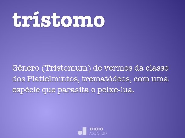 trístomo