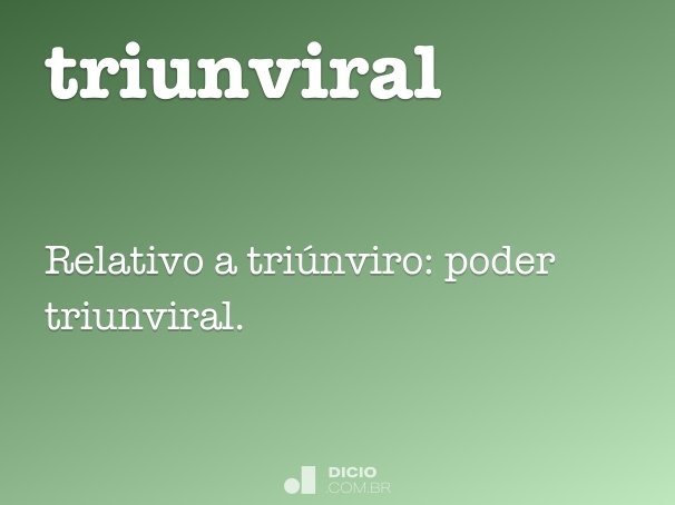 triunviral