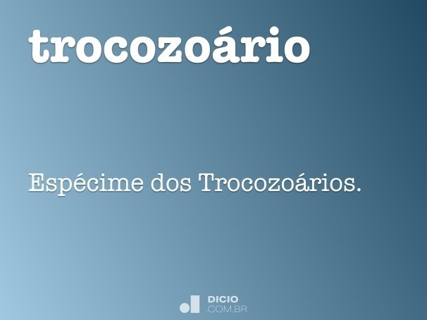 trocozoário