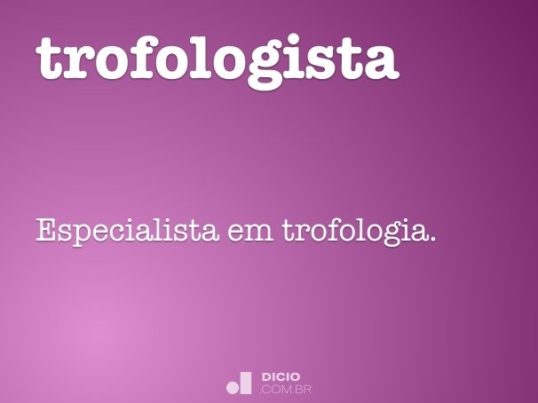 trofologista