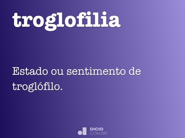 troglofilia