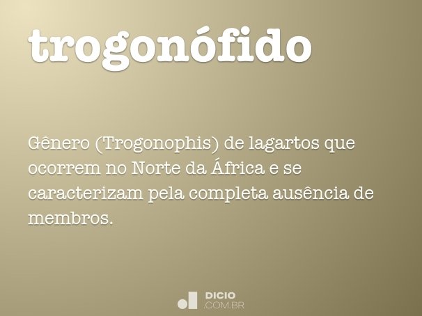 trogonófido