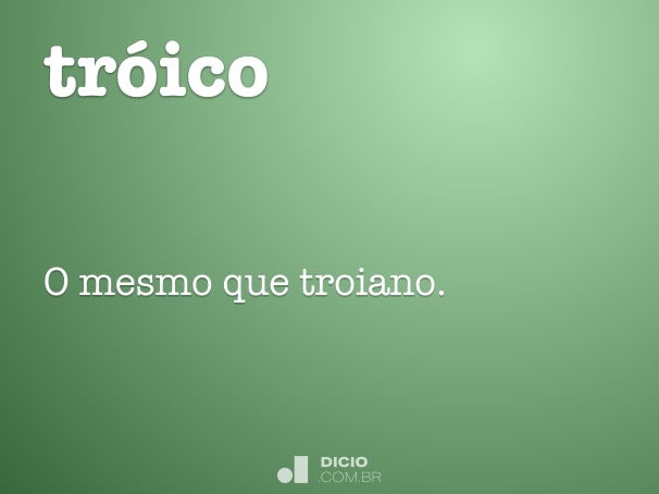 tróico