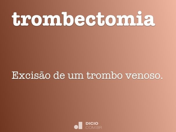 trombectomia