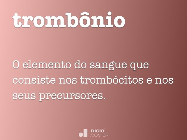 trombônio