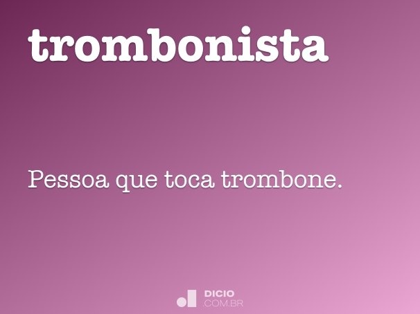 trombonista