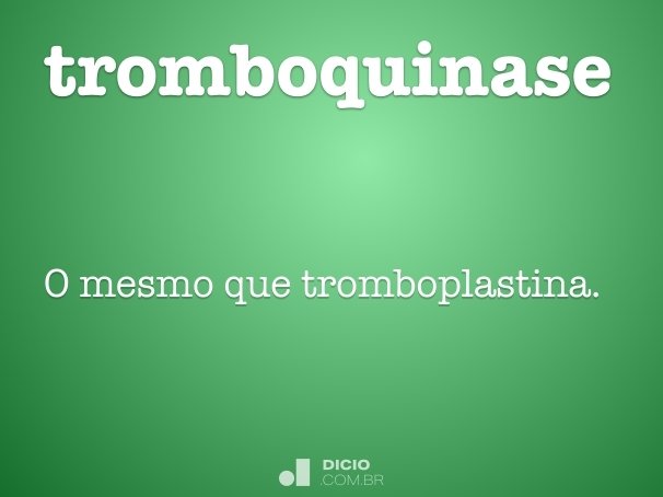 tromboquinase