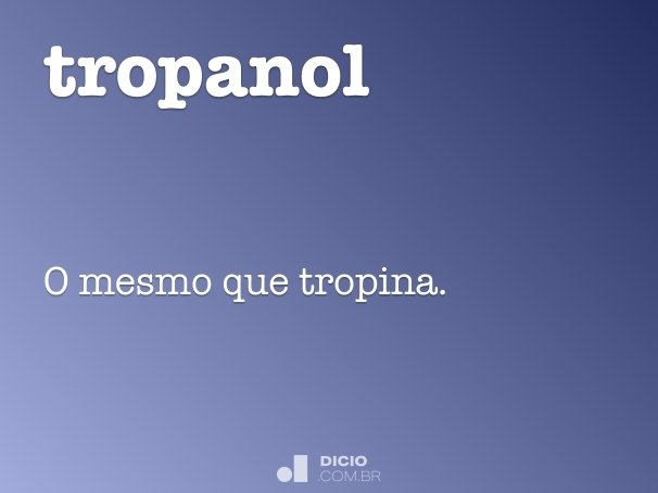 tropanol