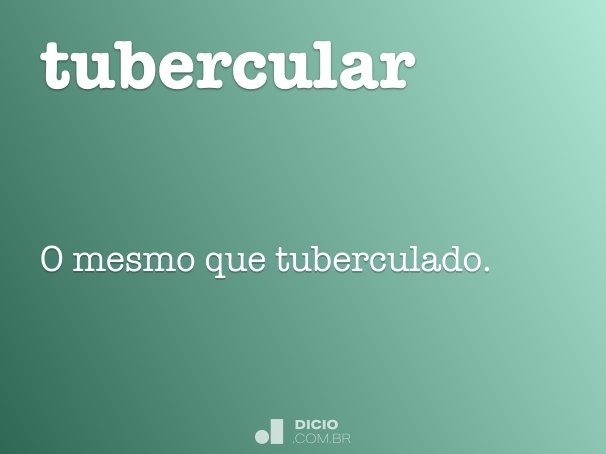 tubercular