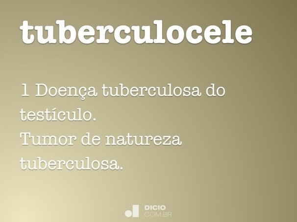 tuberculocele