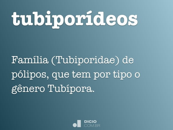 tubiporídeos