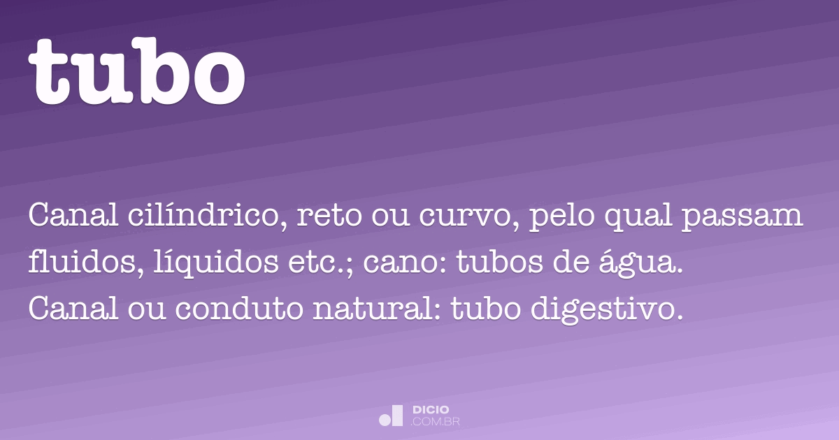 Tubo Dicio, Dicionário Online de Português