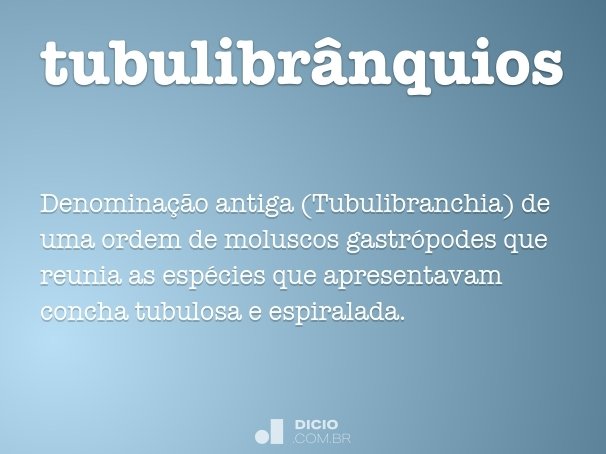 tubulibrânquios