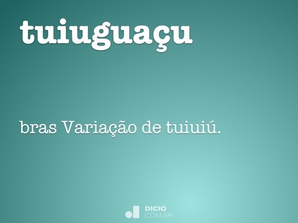 tuiuguaçu