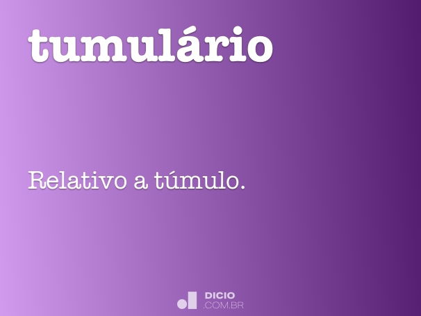 tumulário