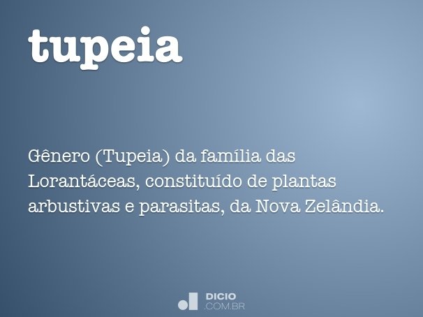 tupeia