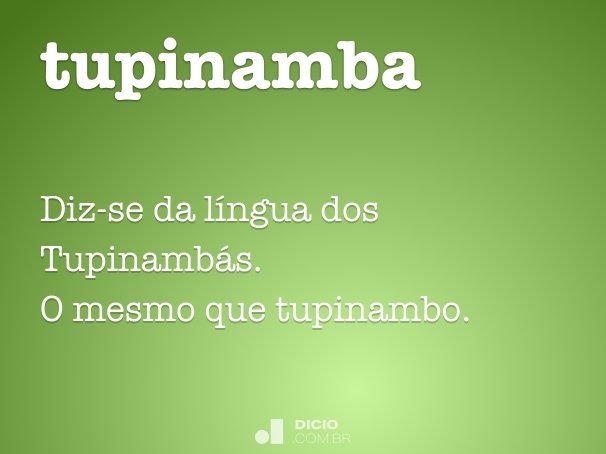 tupinamba