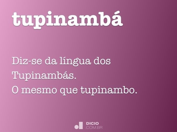 tupinambá
