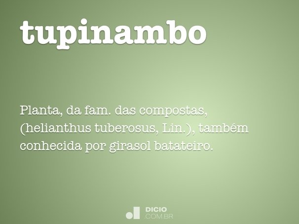 tupinambo