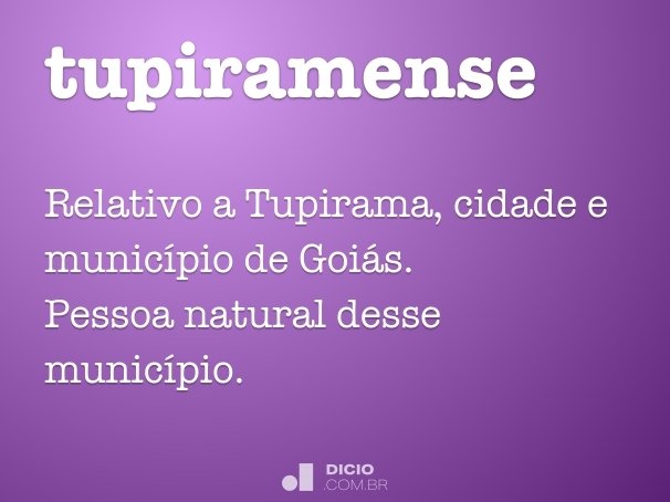 tupiramense
