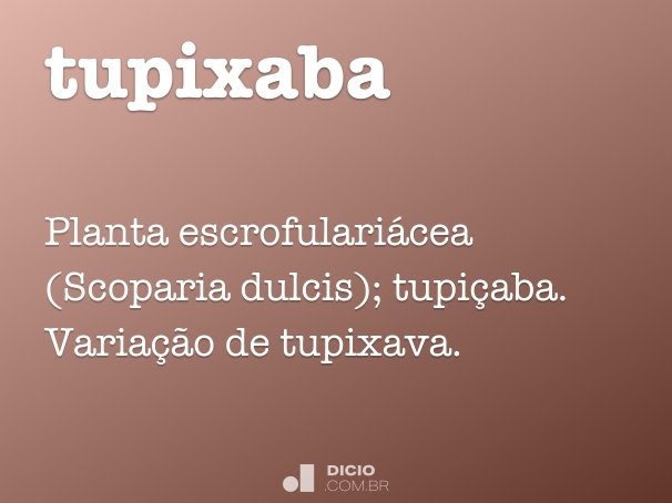 tupixaba