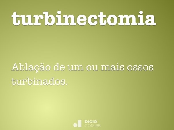 turbinectomia