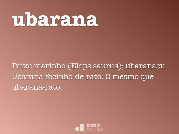 ubarana