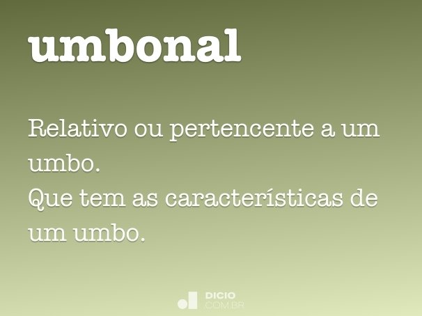 umbonal