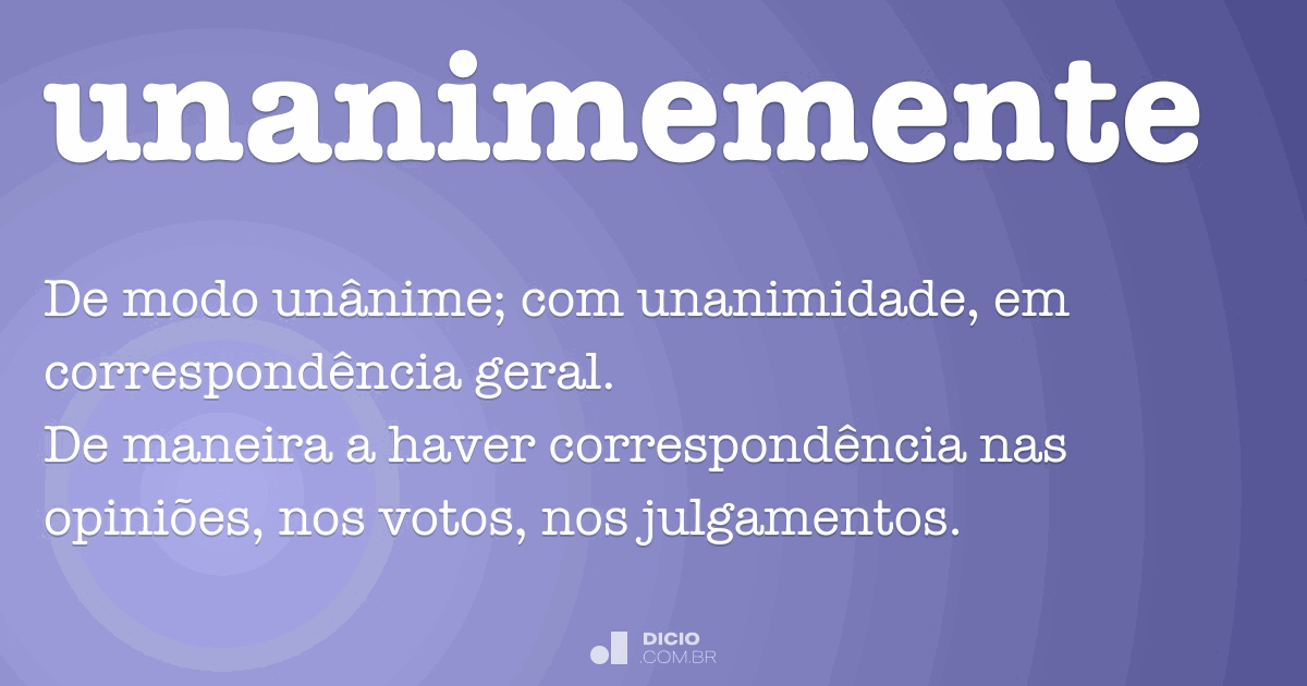 Unanimemente Dicio, Dicionário Online de Português