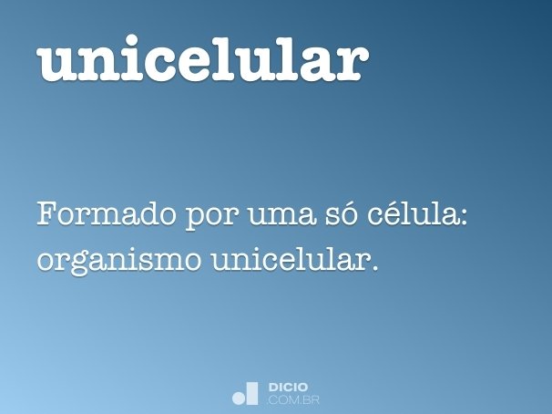 unicelular