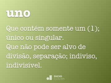 Uno da divisão –