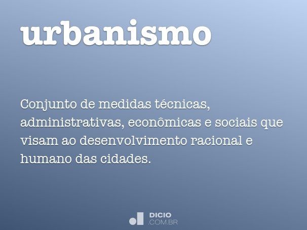 urbanismo