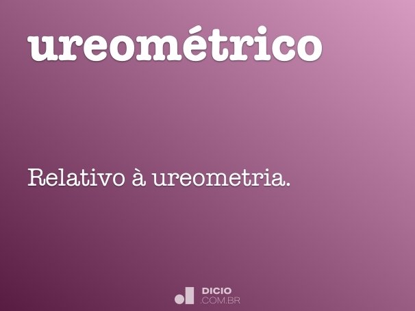 ureométrico