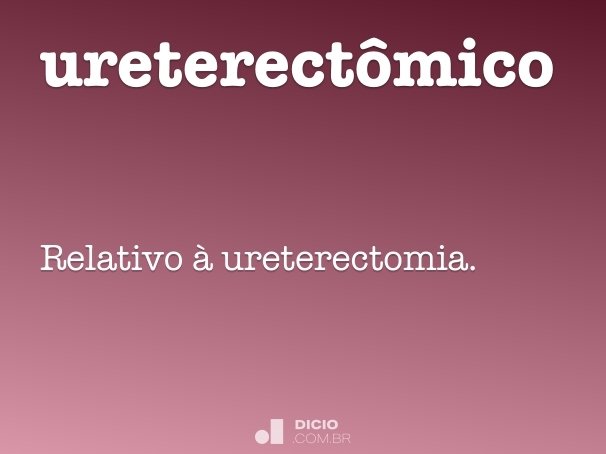 ureterectômico
