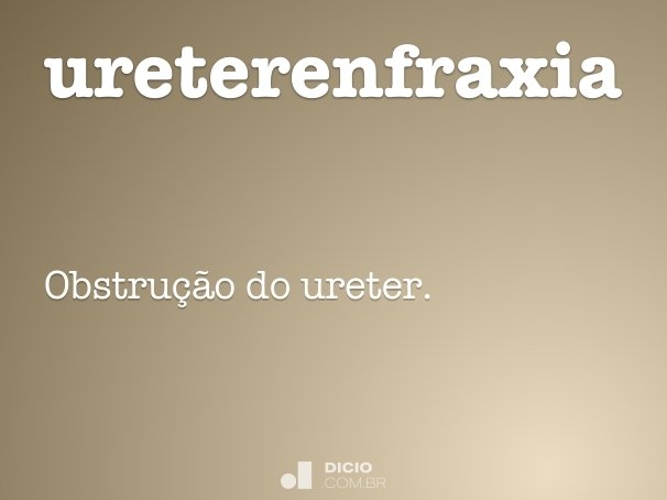 ureterenfraxia