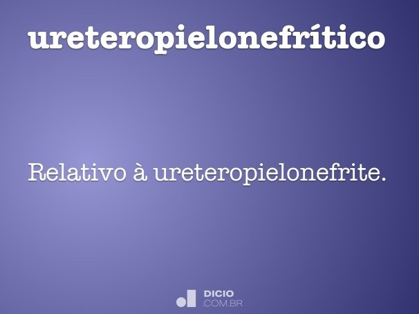 ureteropielonefrítico
