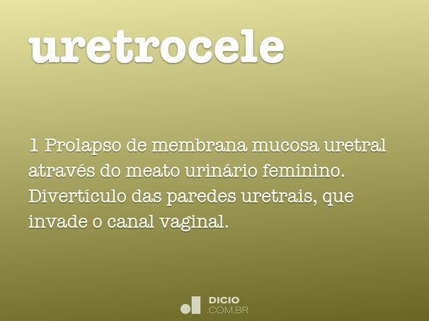 uretrocele