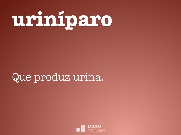 uriníparo