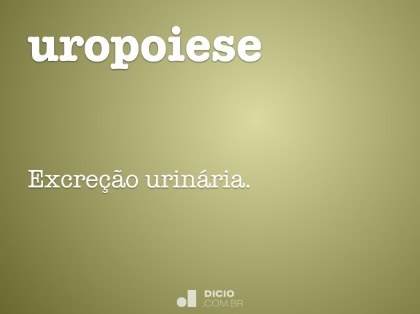 uropoiese