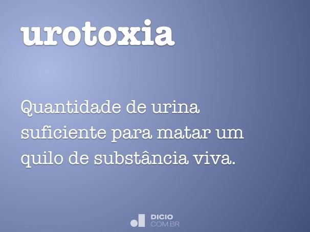 urotoxia