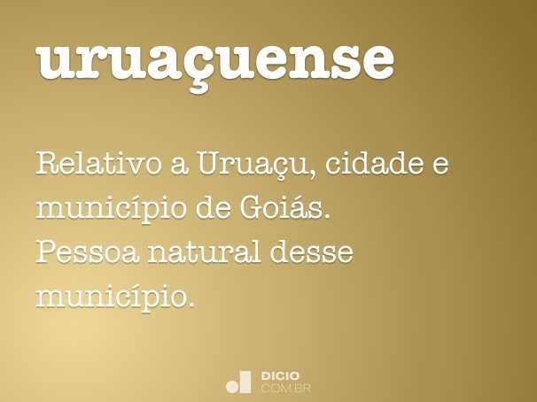 uruaçuense