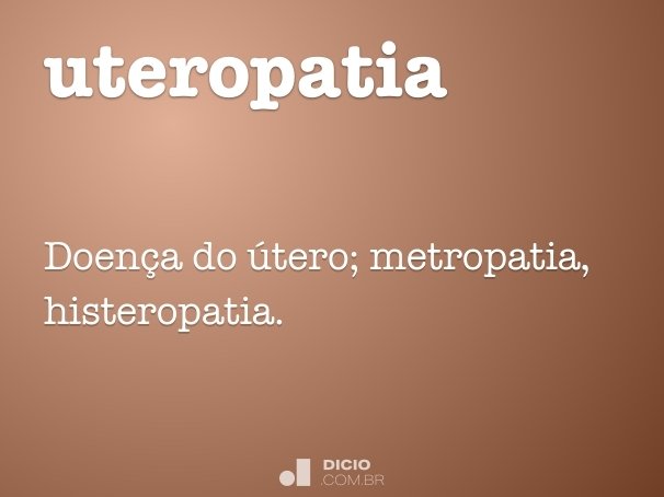 uteropatia