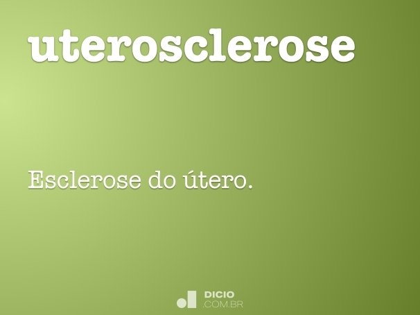 uterosclerose