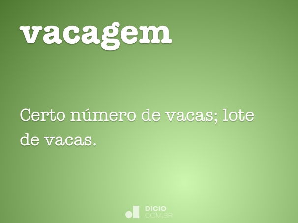 vacagem